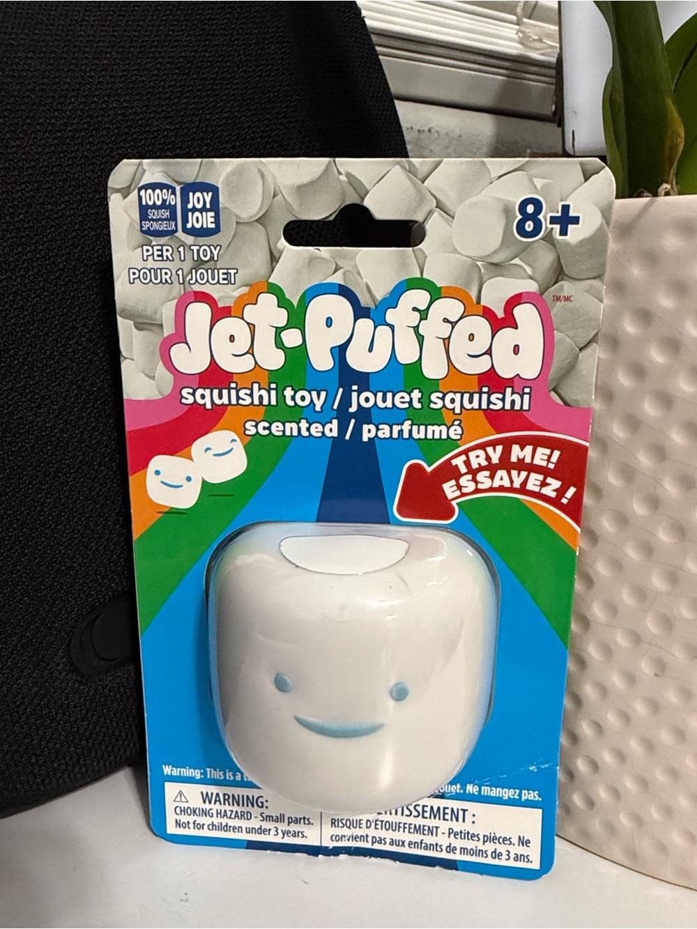 Jet-Puffed Marshmallow Scented Squishi Toy